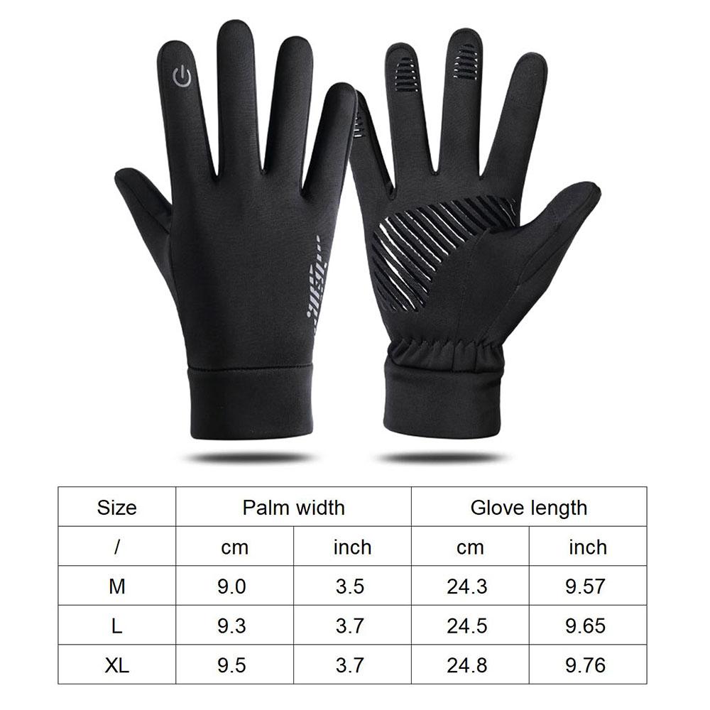 Unisex Winter Warm Gloves Windproof Touch Screen Gloves for Cycling