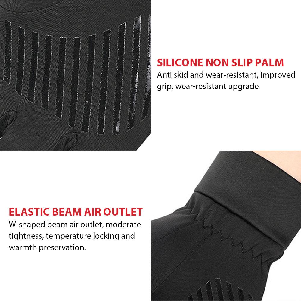 Unisex Winter Warm Gloves Windproof Touch Screen Gloves for Cycling