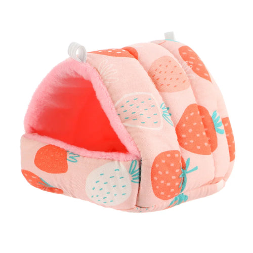 Mini Cage Nest for Small Animals – Cute Cartoon Design