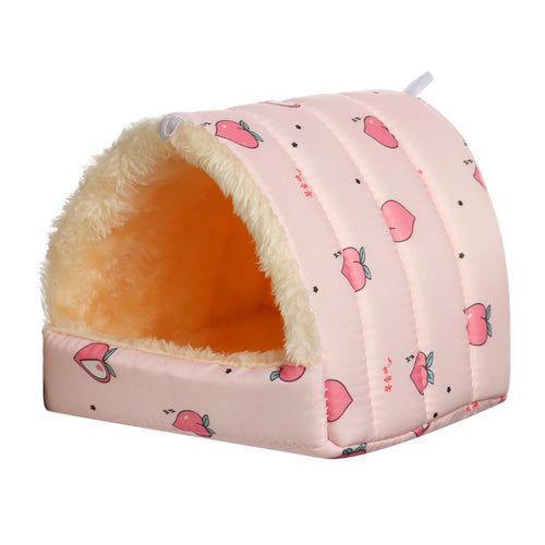 Mini Cage Nest for Small Animals – Cute Cartoon Design