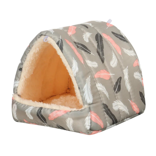 Mini Cage Nest for Small Animals – Cute Cartoon Design