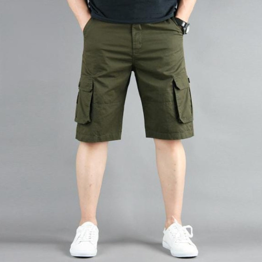 Men’s Side Pocket Cargo Shorts – Comfortable Casual Fit