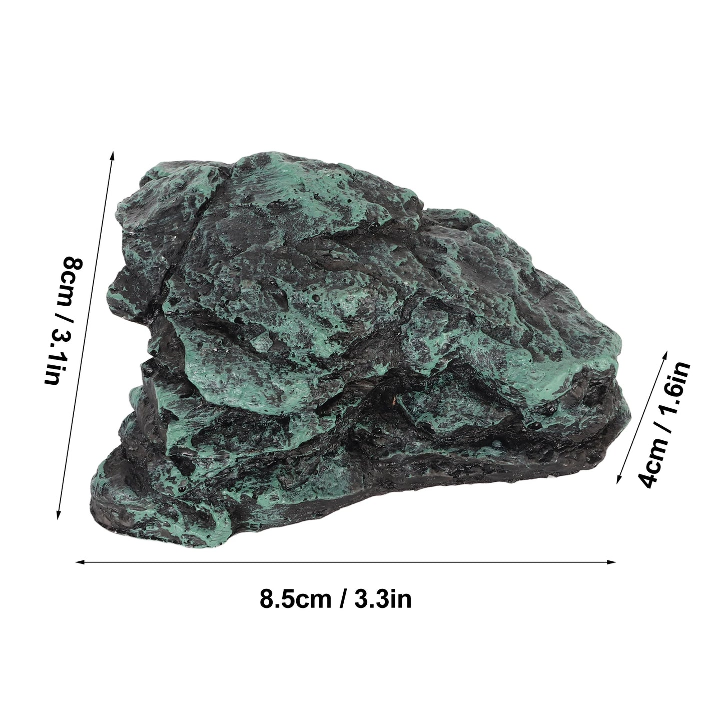 Durable Resin Reptile Cave – Natural Rock Simulation Hide