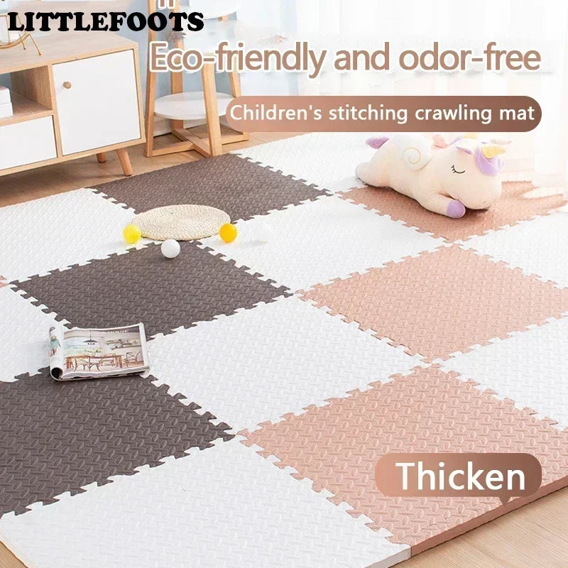 Interlocking Baby Play Mat – Soft Foam Floor Tiles (4–16pcs)
