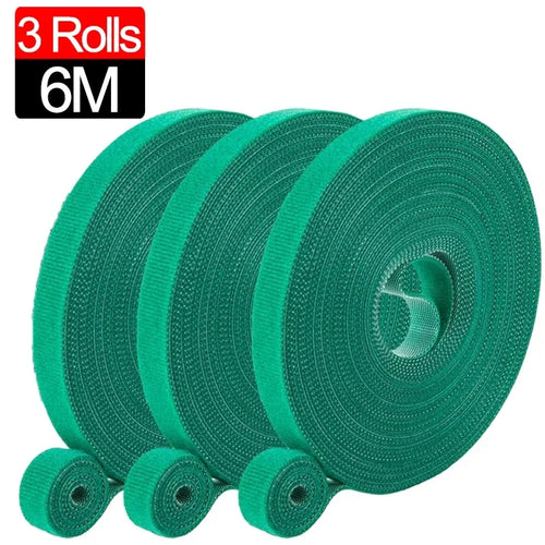 Adjustable Plant Bandage Straps – Nylon Hook Tie