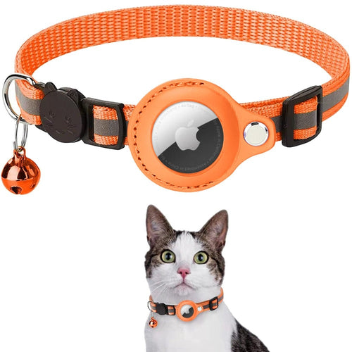 Reflective AirTag Pet Collar for Cats