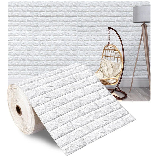 3D Foam Wall Panels – Self-Adhesive (70cm x 2m)