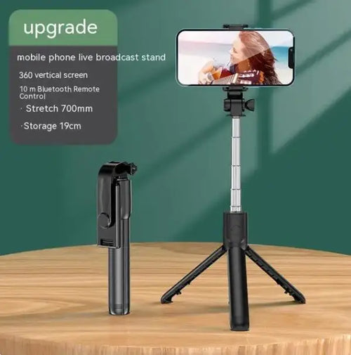 FGCLSY Selfie Stick Tripod – Monopod with Remote Shutter & LED Fill Light