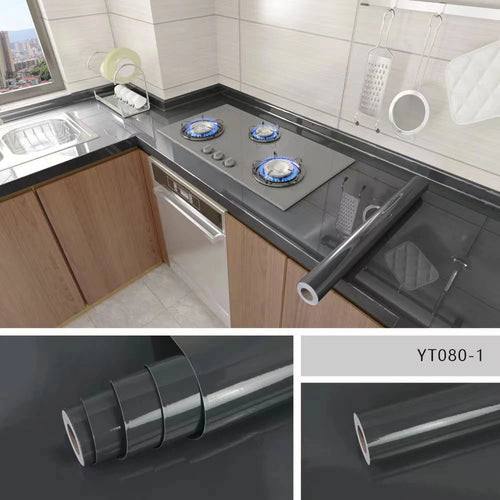 Oil-Proof & Waterproof 40cm Marble Kitchen Sticker
