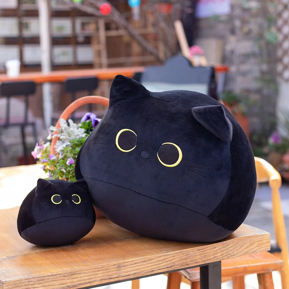 Black Cat Plush Pillow & Pendant (10/30cm)