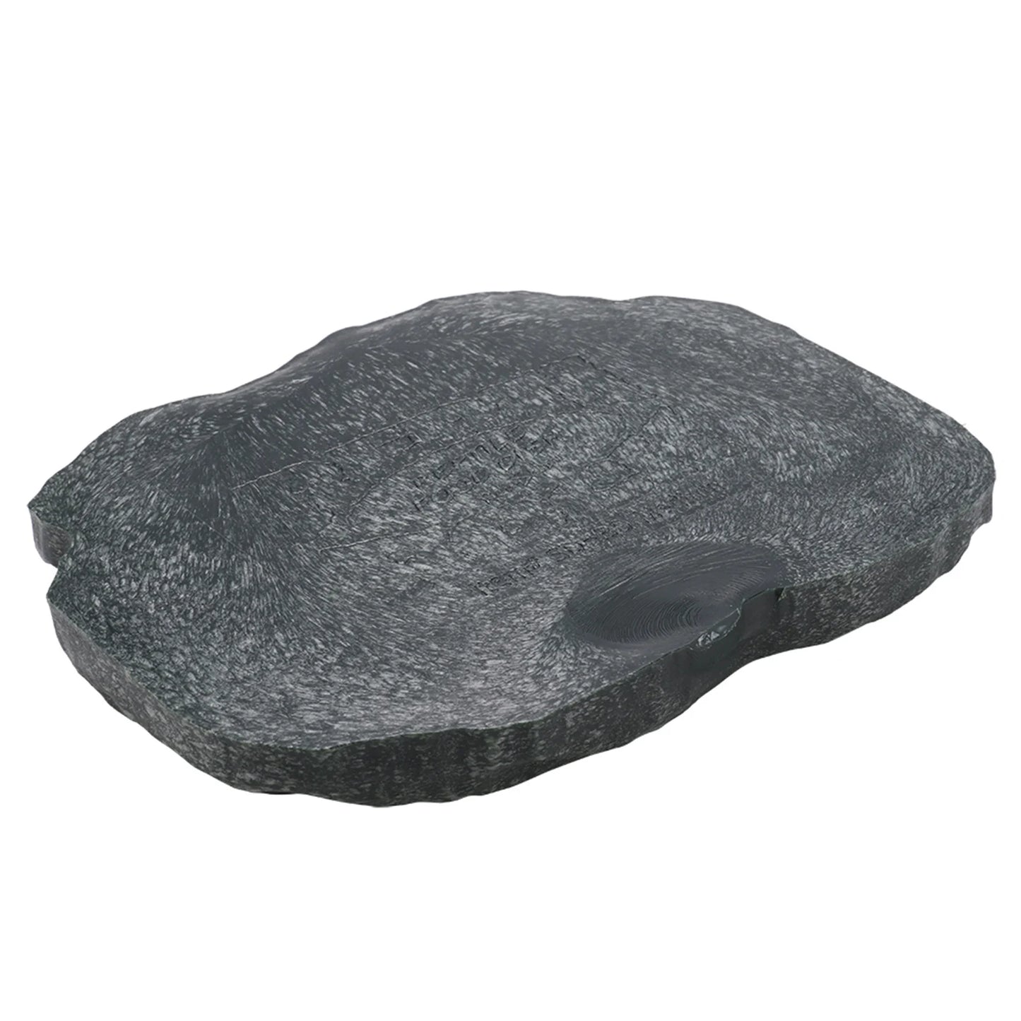 Reptile Feeding Dish – ABS Resin Imitation Rock Food & Water Bowl