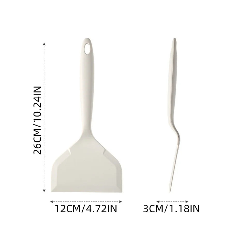 Heat-Resistant Silicone Spatula – Non-Stick Cooking Tool (1pc, Food-Grade)