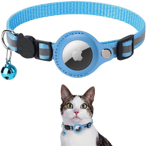 Reflective AirTag Pet Collar for Cats