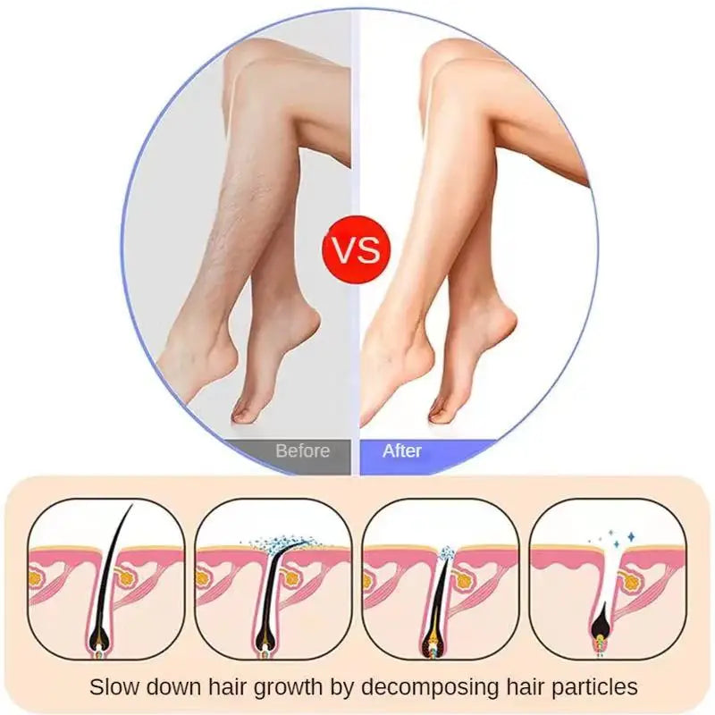 Glass Hair Remover – Exfoliating Beauty Tool for Smooth Skin at Home