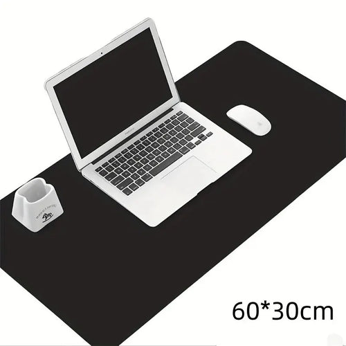 Premium PU Leather Desk Mat – Waterproof Office Desk Protector (60×30cm)