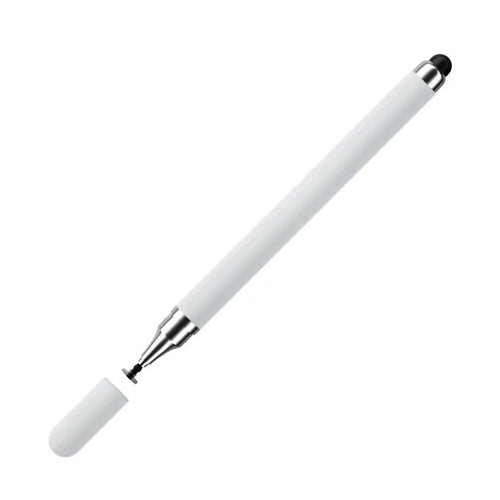 Dual-Tip Stylus with Disc & Soft Silicone Head