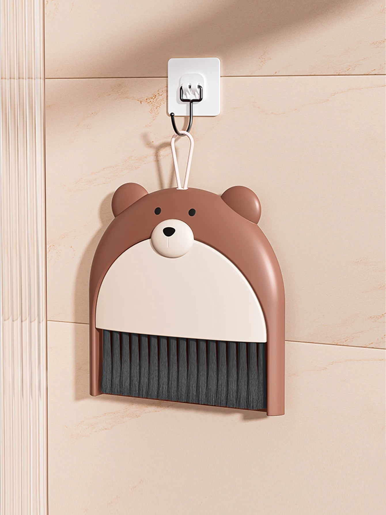 Cartoon Bear Desktop Cleaning Broom Set