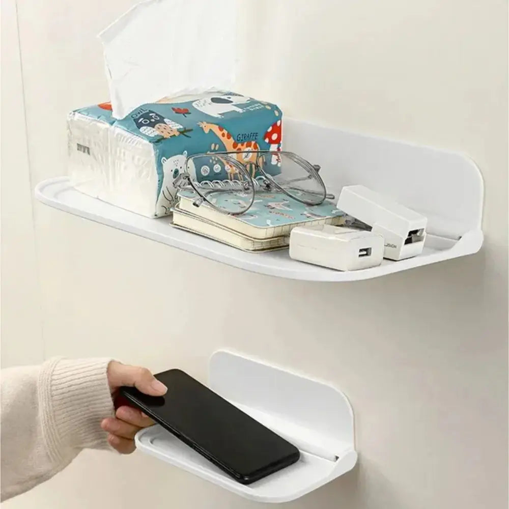 Wall-Mounted Foldable Shelf – Perfect for Space-Saving Organization