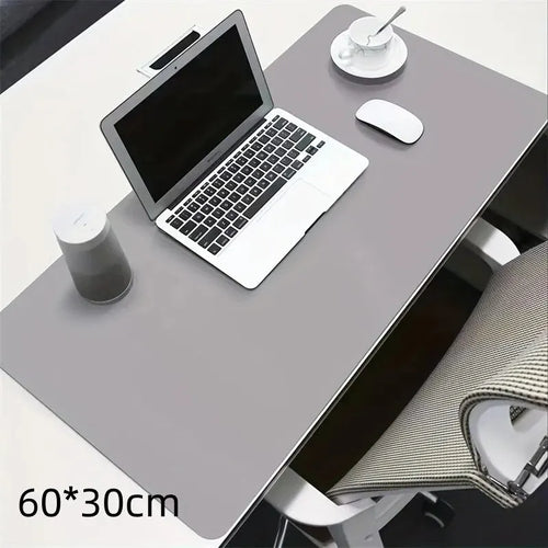 Premium PU Leather Desk Mat – Waterproof Office Desk Protector (60×30cm)