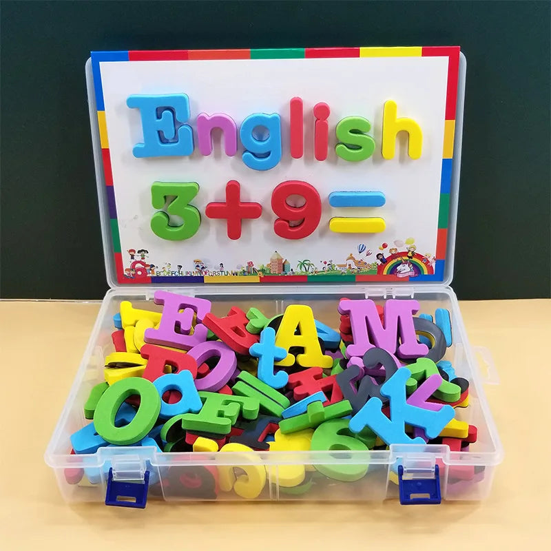 ABC & 123 Magnetic Learning Kit – Plastic Fridge Magnets