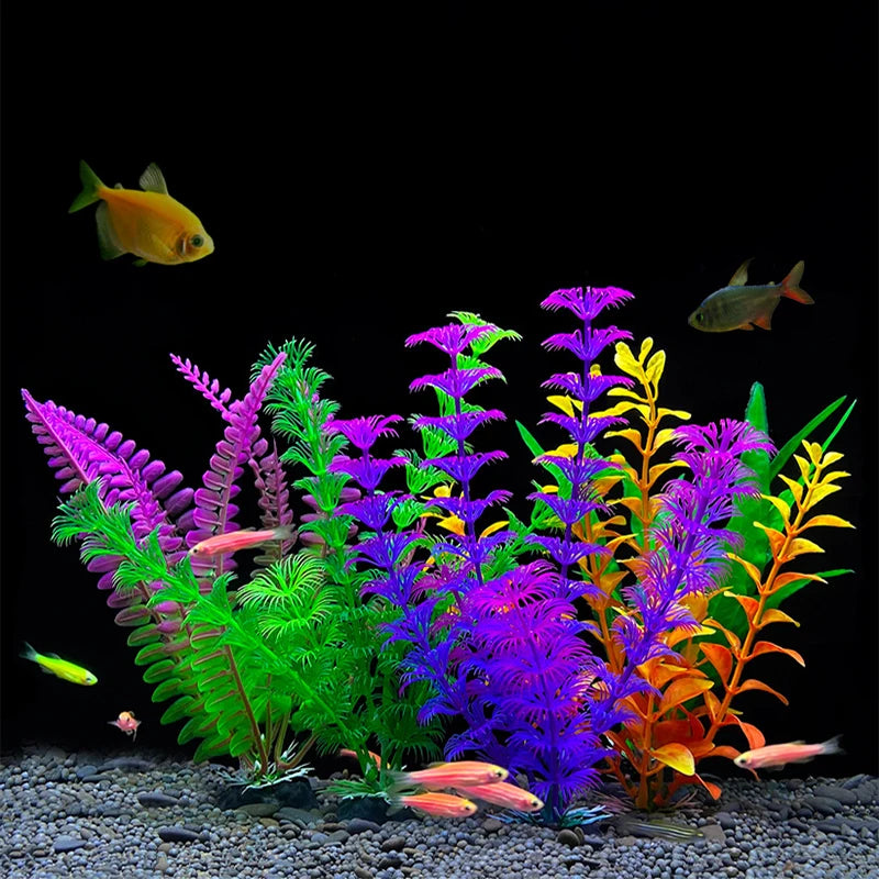 7.08 inch Fish Tank Simulation Plant Aquarium Artificial Decor Plants