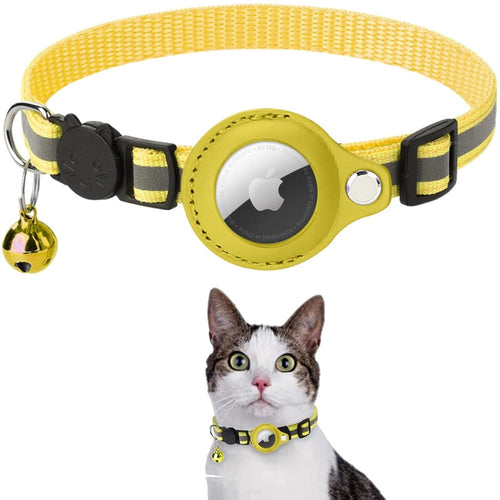 Reflective AirTag Pet Collar for Cats