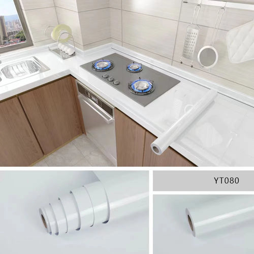Oil-Proof & Waterproof 40cm Marble Kitchen Sticker