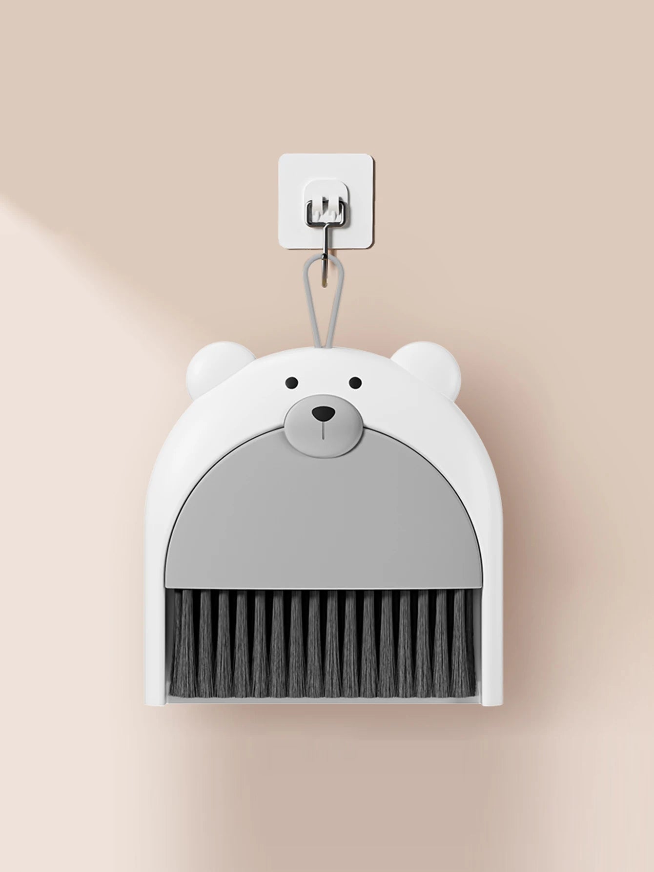 Cartoon Bear Desktop Cleaning Broom Set