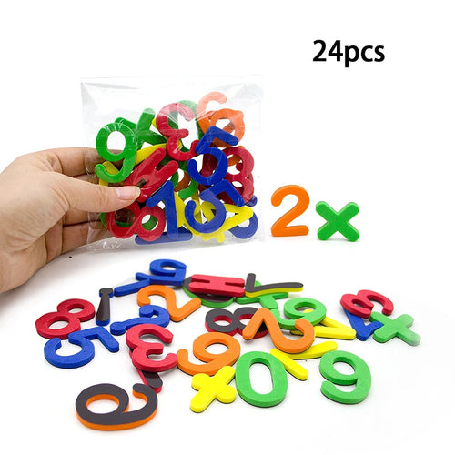 ABC & 123 Magnetic Learning Kit – Plastic Fridge Magnets
