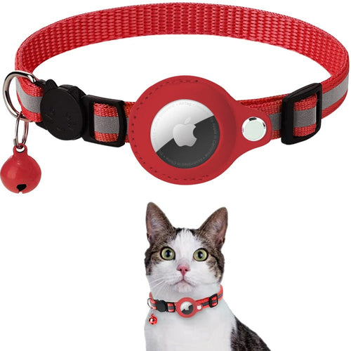 Reflective AirTag Pet Collar for Cats