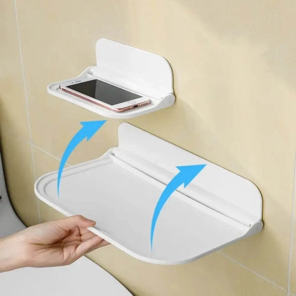 Wall-Mounted Foldable Shelf – Perfect for Space-Saving Organization