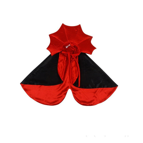 Halloween Pet Costume – Vampire Cape Outfit for Cats and Dogs