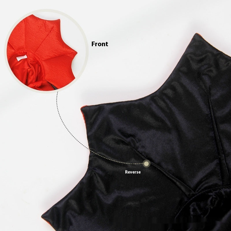 Halloween Pet Costume – Vampire Cape Outfit for Cats and Dogs
