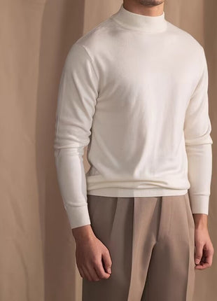 Sweater Commuter Daily Turtleneck Slim Fit All-matching Warm Bottoming Sweater
