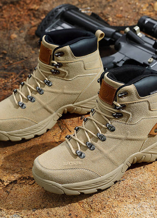 Middle High Top Autumn And Winter Mountaineering Plus Size Hiking Boots