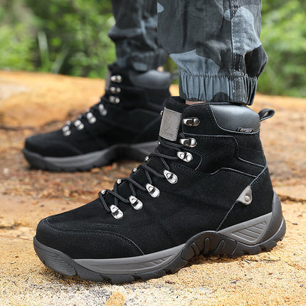 Middle High Top Autumn And Winter Mountaineering Plus Size Hiking Boots