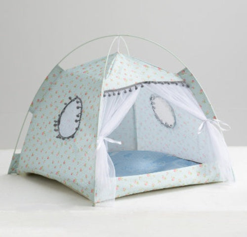 Cat Tent Bed – Enclosed Indoor Pet House for Cats and Small Pets