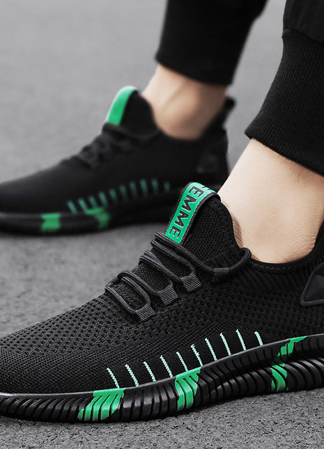 Mesh Sneakers Men Breathable Lightweight Running Shoes