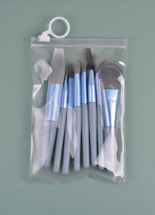8 Small Makeup Brushes Morandi Portable Beauty Tool Soft Hair Makeup Brush