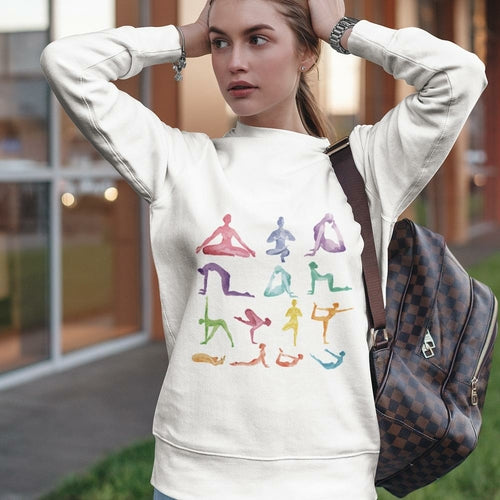 Yoga Crewneck Sweatshirt – Casual Activewear Top