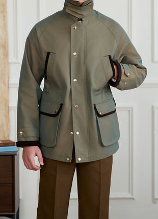 Vintage Jacket Blended Outdoor Waterproof Jacket