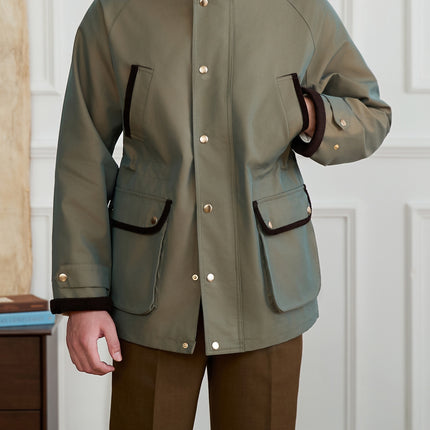 Vintage Jacket Blended Outdoor Waterproof Jacket