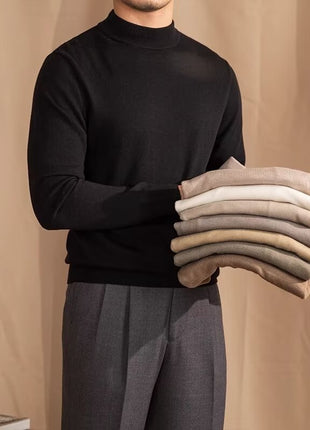 Sweater Commuter Daily Turtleneck Slim Fit All-matching Warm Bottoming Sweater