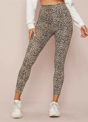 Printed Stretch High Waist Belly-contracting Yoga Pants