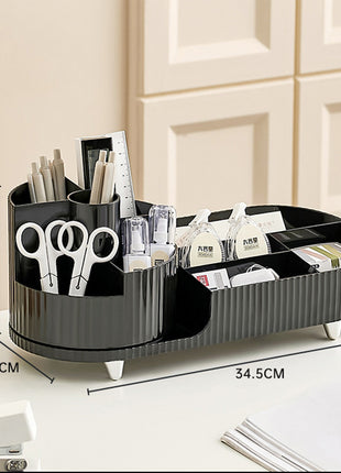 Rotating Makeup Organizer Large Capacity Cosmetic Storage Box