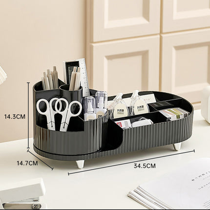 Rotating Makeup Organizer Large Capacity Cosmetic Storage Box