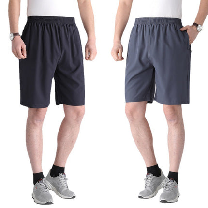 Solid Color Black Loose High Waist Comfort Breathable Breeches