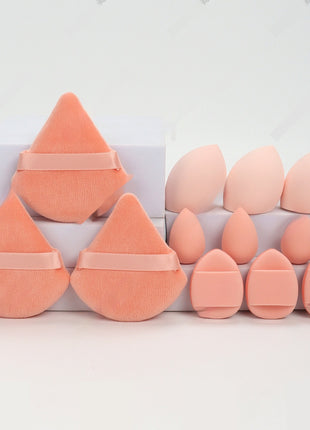 12-piece Makeup Sponge Puff Set