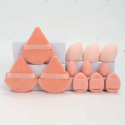 12-piece Makeup Sponge Puff Set