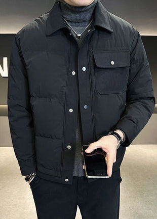 Men's Fashion Personalized Fashionable All-match Down Jacket